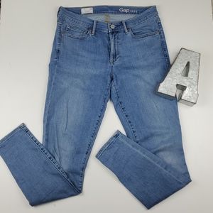 GAP Resolution Denim Legging Skinny Jean Pant Classic Light Wash Straight